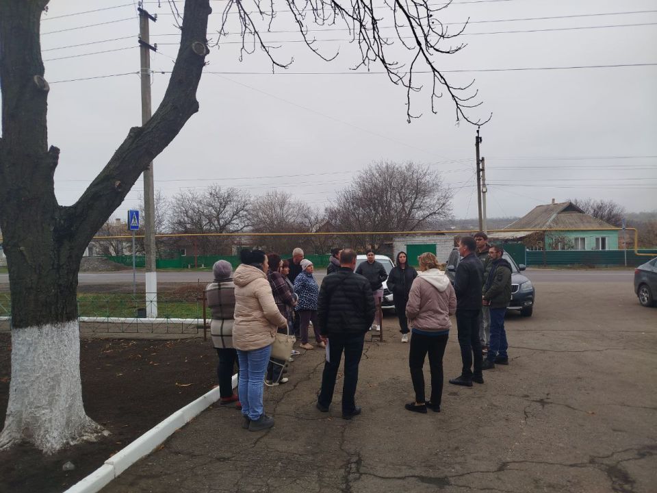 Сход граждан в селе Осыково