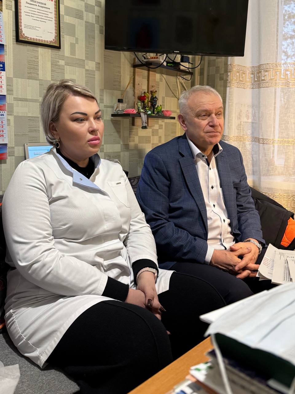 Очередной рабочий визит в кардиологические отделения Донецкой Народной Республики Очередной рабочий визит в кардиологические отделения Донецкой Народной Республики