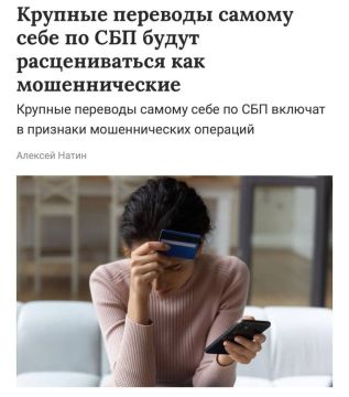 У дончан будут блокировать карты за крупные переводы самому себе через СБП