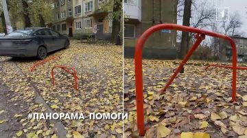 Оградил себе парковку – нарвался на штраф!