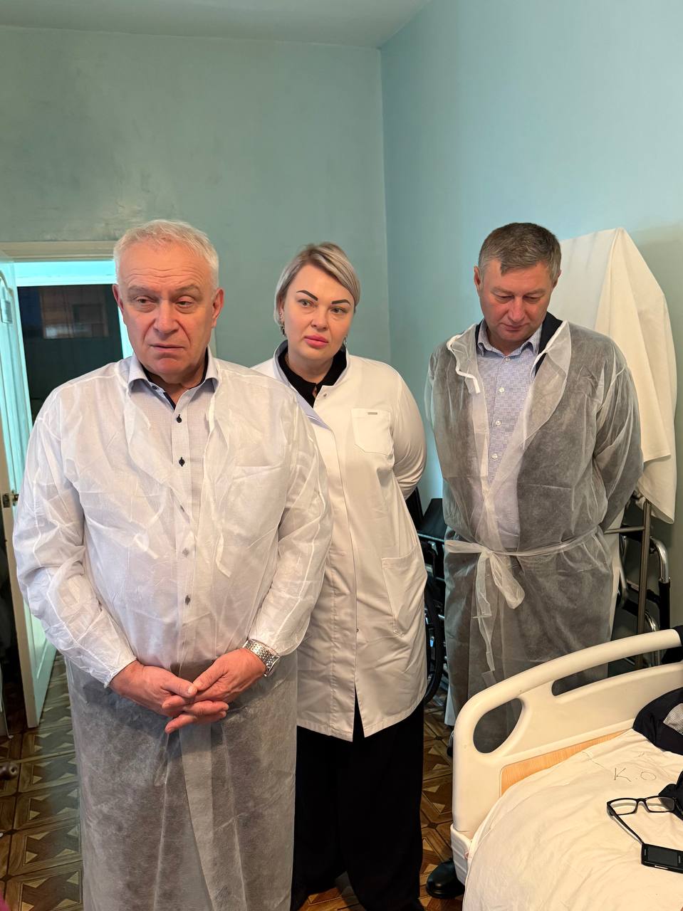 Очередной рабочий визит в кардиологические отделения Донецкой Народной Республики Очередной рабочий визит в кардиологические отделения Донецкой Народной Республики