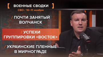 Хроника СВО за 10-11 ноября