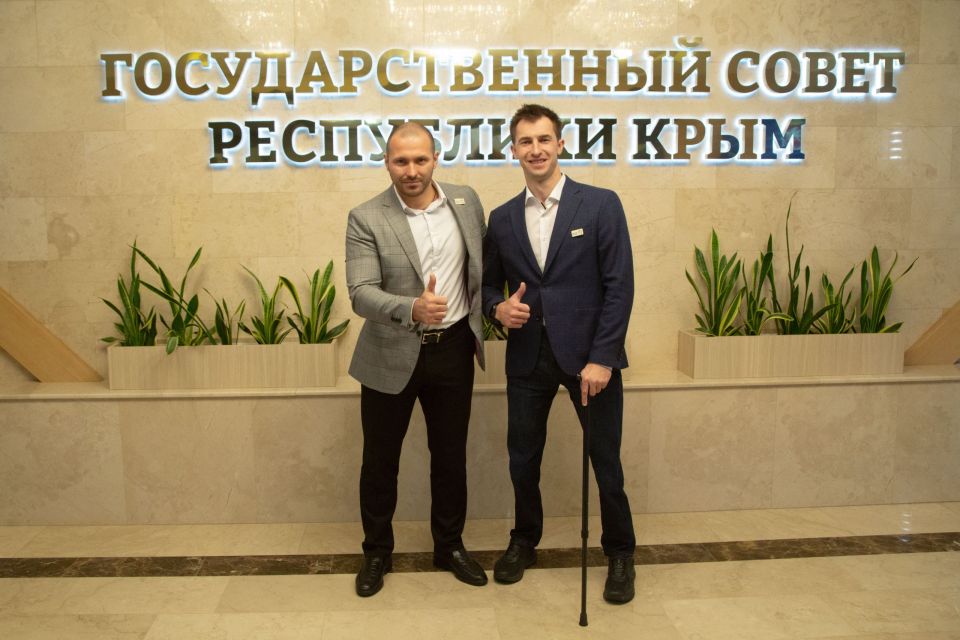 Владимир Константинов: На заседании Президиума Государственного Совета РК выступили ветераны СВО — участники региональной кадровой программы «Герои Крыма» Илья Казаков и Антон Чистяков Владимир Константинов: На заседании Президиума Государственного Совета РК выступили ветераны СВО — участники региональной кадровой программы «Герои Крыма» Илья Казаков и Антон Чистяков