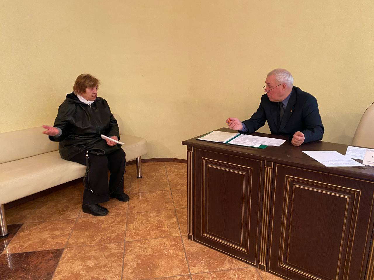 Евгений Поплавский: Провел прием граждан по личным вопросам Евгений Поплавский: Провел прием граждан по личным вопросам