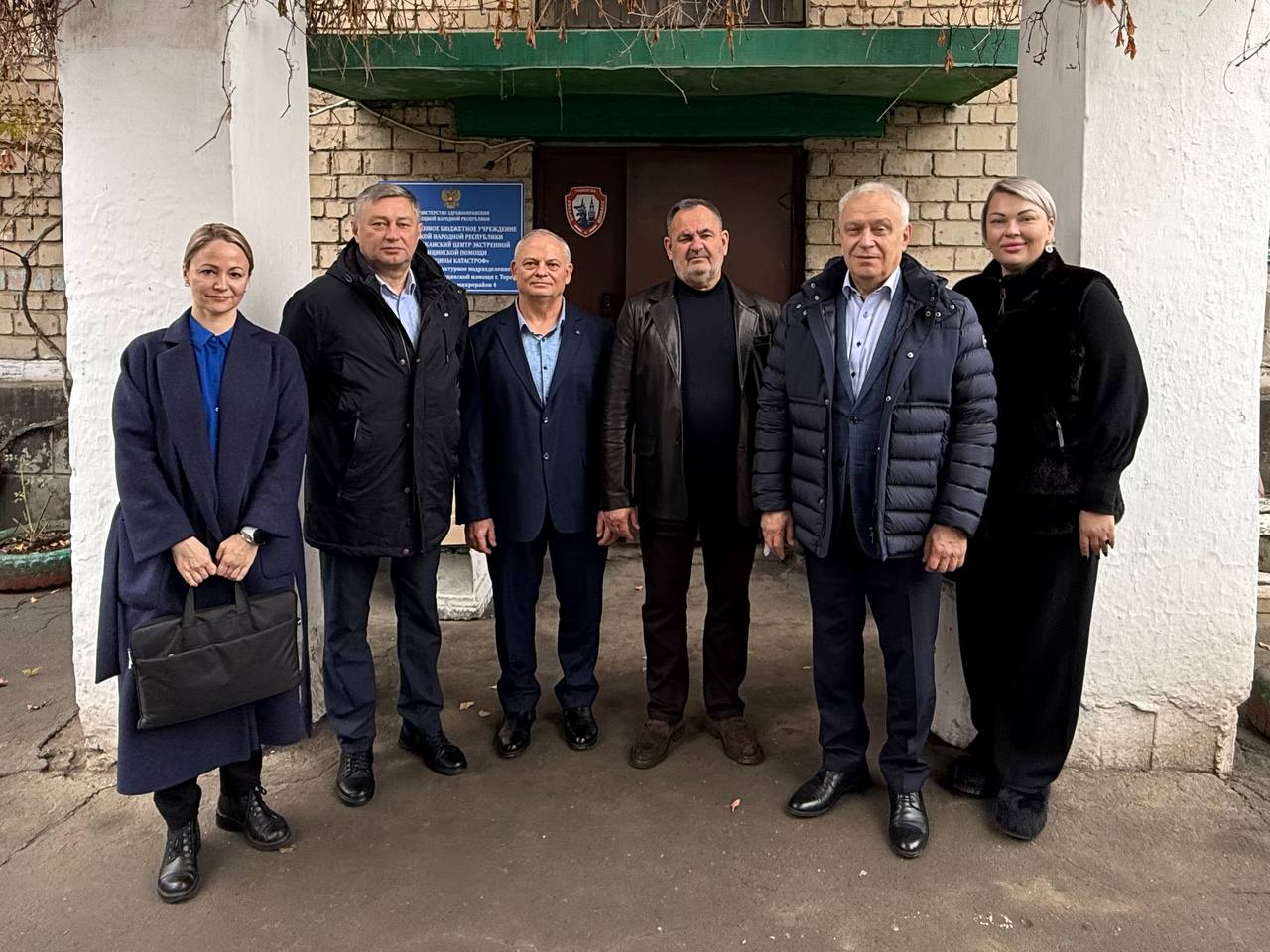 Очередной рабочий визит в кардиологические отделения Донецкой Народной Республики