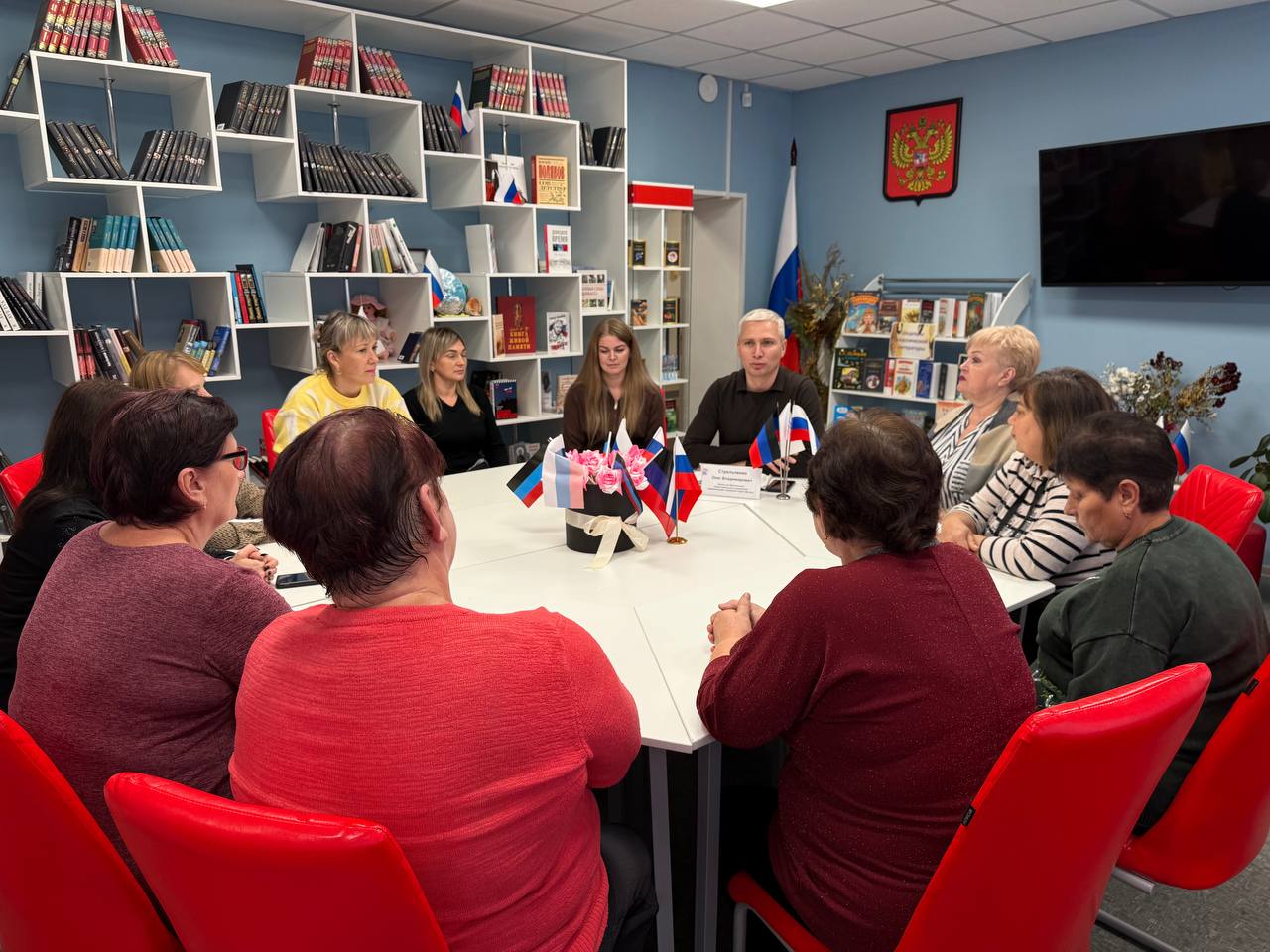 Сегодня, 12 ноября, провёл встречу с представителями ТОС «Бирюки» г. Моспино