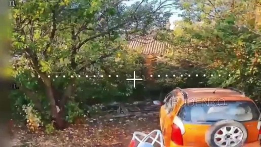 Андрей Руденко: Операторы FPV-дронов 71-й гвардейской мотострелковой дивизии «Южной» группировки войск уничтожили два замаскированных автомобиля ВСУ на Краматорско-Дружковском направлении СВО