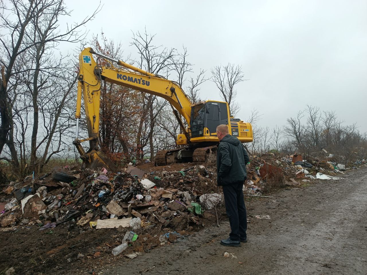 Сергей Юзвинкевич: Лично проинспектировал ход работ по ликвидации несанкционированной свалки вблизи Володарского! Сергей Юзвинкевич: Лично проинспектировал ход работ по ликвидации несанкционированной свалки вблизи Володарского!