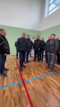 Дмитрий Миляев вместе с Денисом Пушилиным проинспектировал восстановление Мариуполя