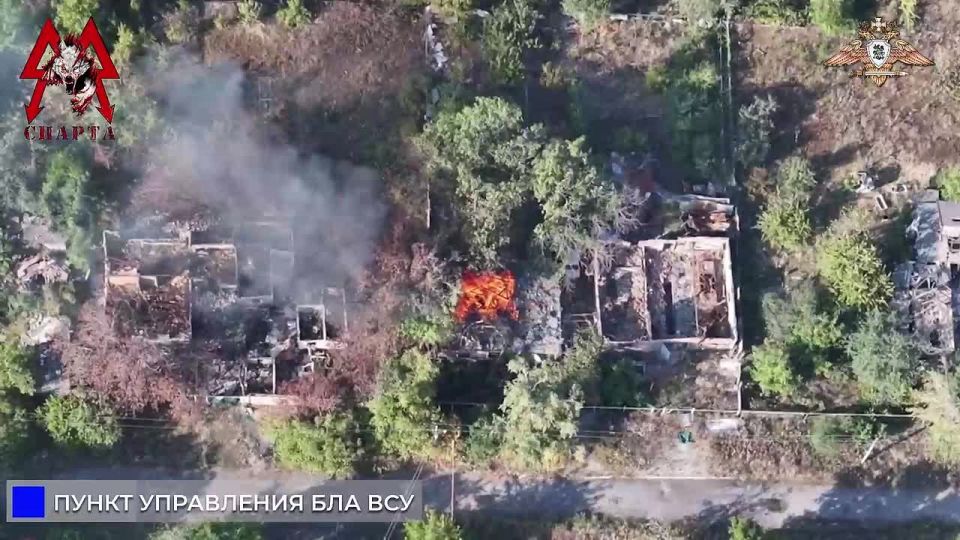 Спарта уничтожает три ПУ БЛА и пресекает попытку боевиков ВСУ выйти из окружённого Димитрова