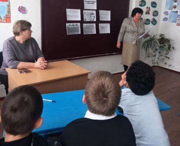 В Коньковской школе состоялась беседа для обучающихся 5-7 классов «Я несу ответственность за свои поступки»