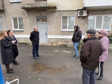 12 ноября, в рамках проекта «Управдом» ВПП «ЕДИНАЯ РОССИЯ», состоялась встреча с жителями улицы Горноспасательная г. Моспино