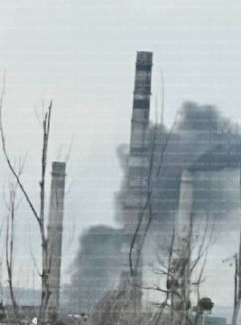 Нанесен удар по Славянской ТЭС в н.п. Николаевка. После удара в Краматорске и Славянске проблемы с электроснабжением Нанесен удар по Славянской ТЭС в н.п. Николаевка. После удара в Краматорске и Славянске проблемы с электроснабжением