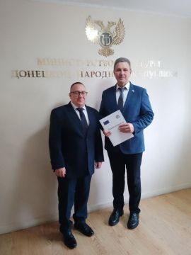 Михаил Желтяков: Встретился с депутатом Народного Совета ДНР Андреем Крамаром