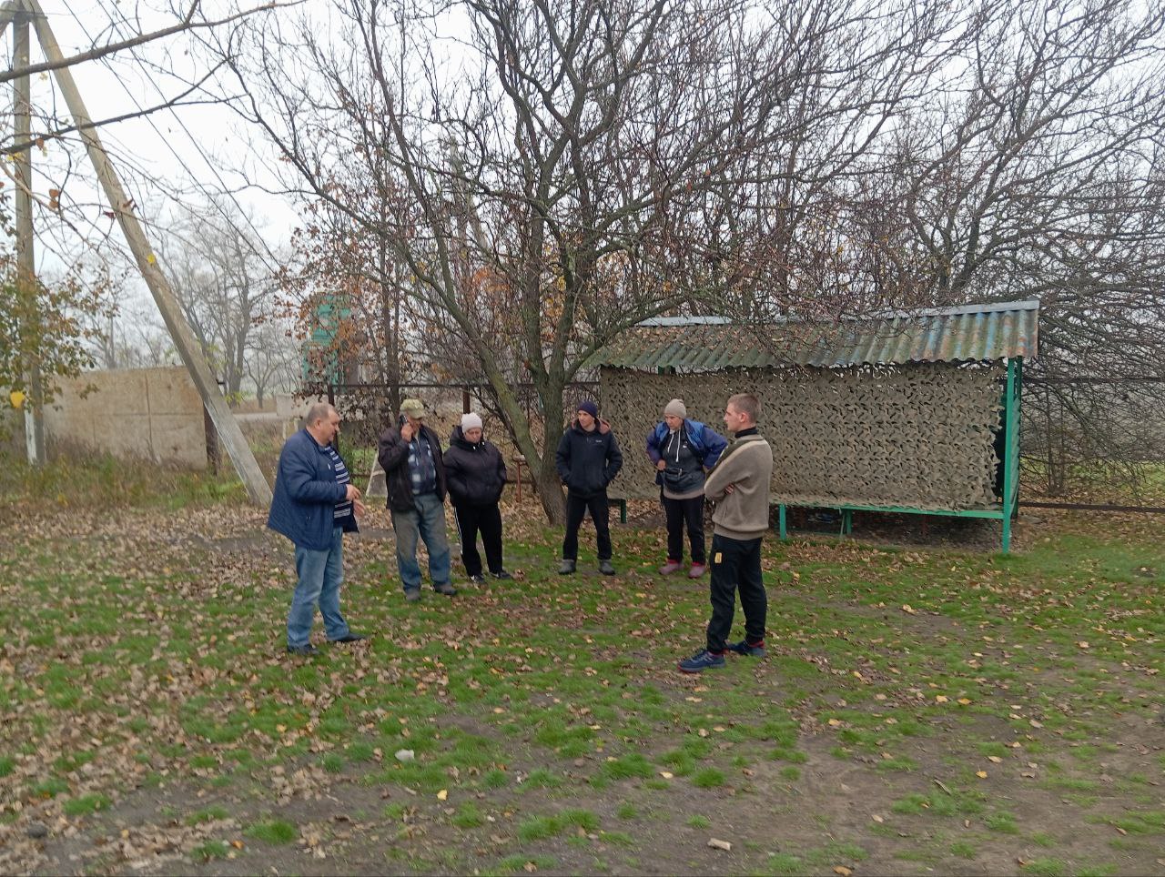 Сегодня Заведующий Солнцевским территориальным сектором Сергей Сеферов провел сход граждан в нашем селе