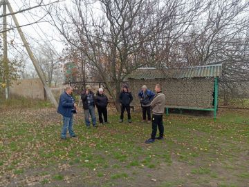 Сегодня Заведующий Солнцевским территориальным сектором Сергей Сеферов провел сход граждан в нашем селе