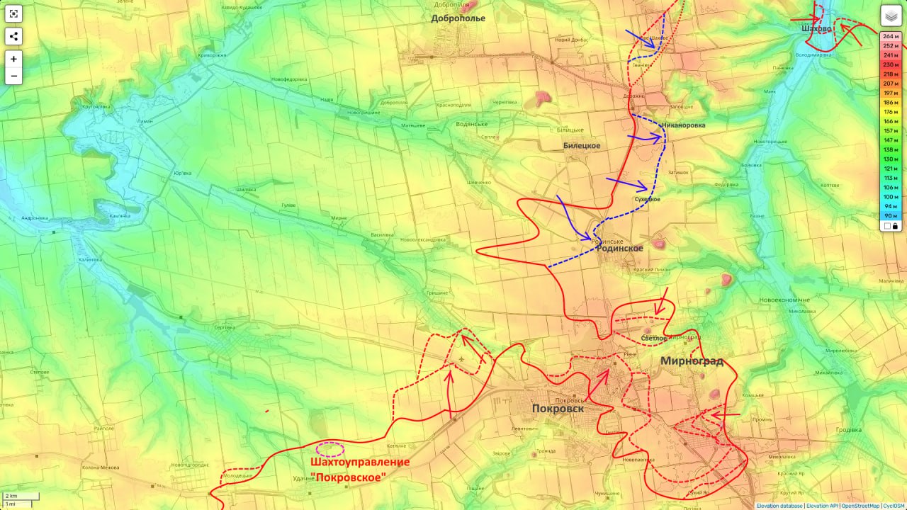 Юрий Подоляка: Добропольское направление на утро 14.11.25: Провал «контрнаступа» ВСУ