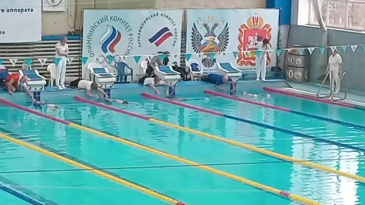 Евгений Ширшов: 7 медалей завоевали спортсмены Республики на Кубке России по спорту лиц с поражением опорно-двигательного аппарата (дисциплина - плавание):