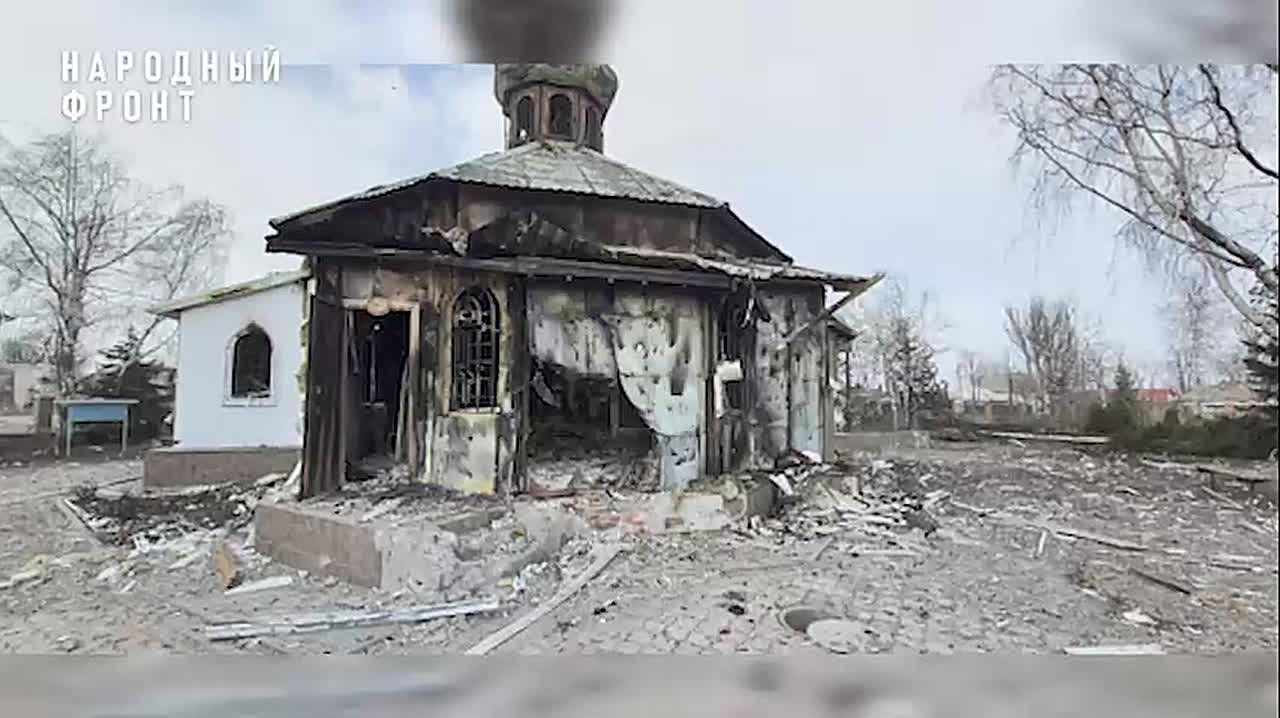 Храм выстоял под огнём ВСУ: наши бойцы отдали жизнь, чтобы спасти святыню
