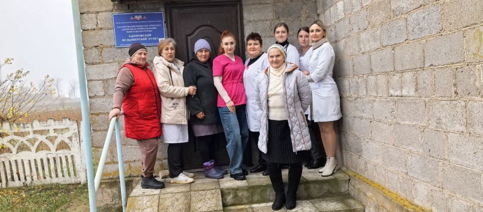 Вчера состоялся выездной приём врачей- специалистов Тельмановской ЦРБ в с.Запорожец Вчера состоялся выездной приём врачей- специалистов Тельмановской ЦРБ в с.Запорожец