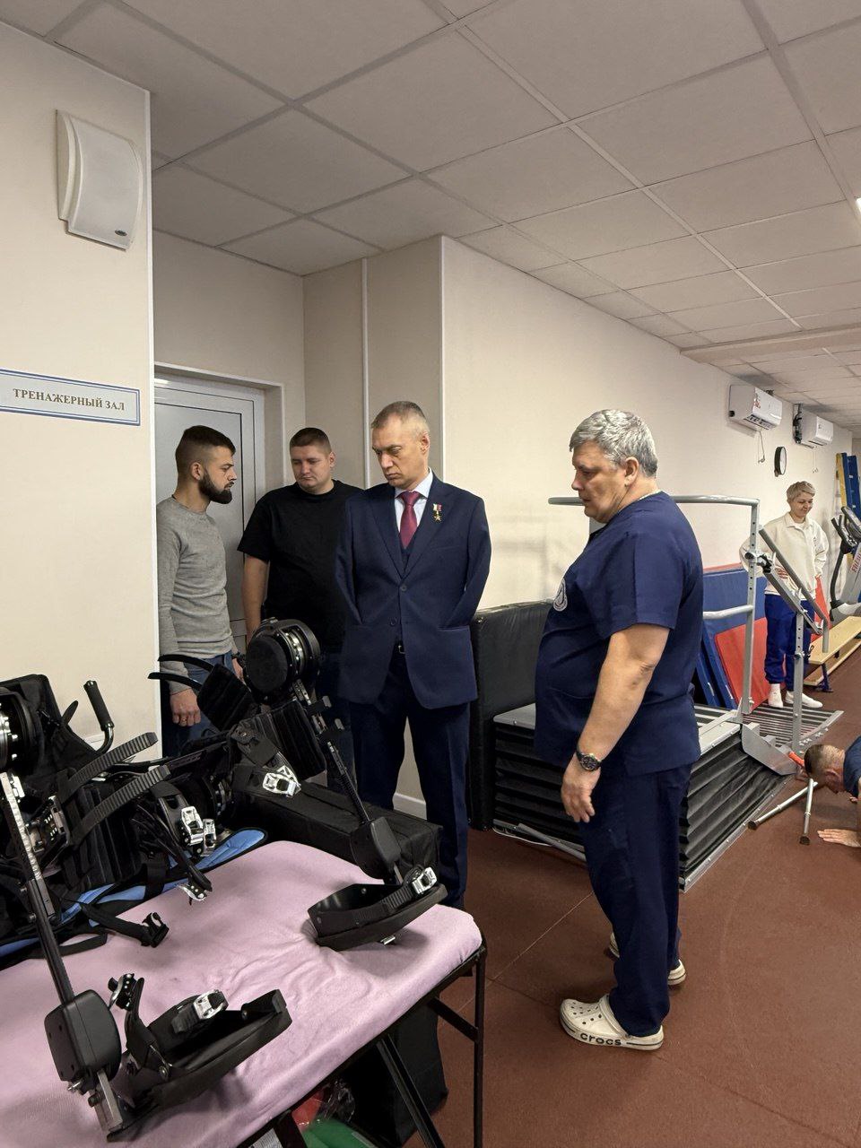 Посетил Донецкий республиканский протезно-ортопедический центр Посетил Донецкий республиканский протезно-ортопедический центр