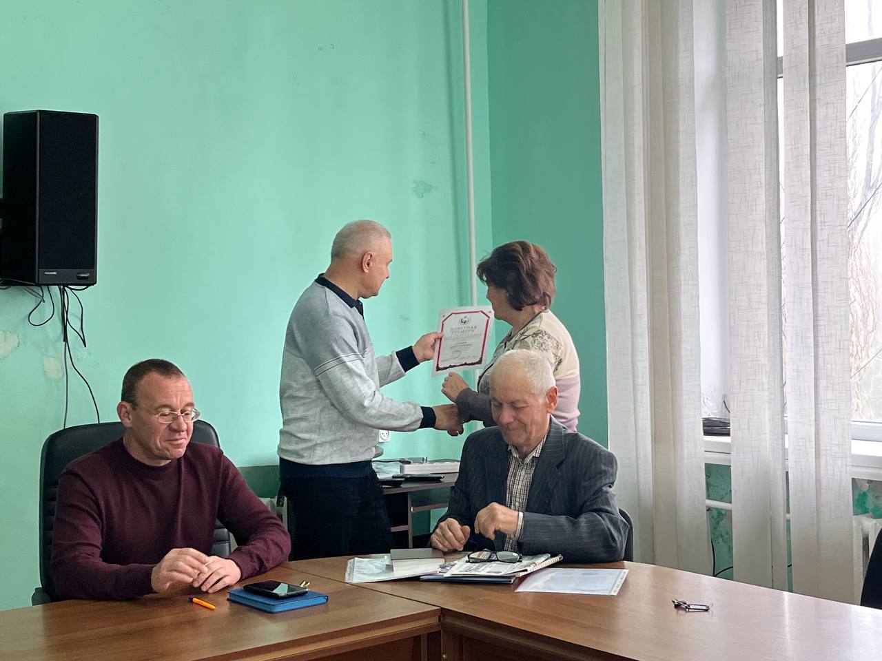 Вчера, 13 ноября, в малом зале Администрации Новоазовского муниципального округа прошла встреча активистов местной ветеранской организации с руководством Донецкой региональной общественной организации ветеранов Вчера, 13 ноября, в малом зале Администрации Новоазовского муниципального округа прошла встреча активистов местной ветеранской организации с руководством Донецкой региональной общественной организации ветеранов