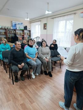 Встреча в Новосветском доме социального обслуживания