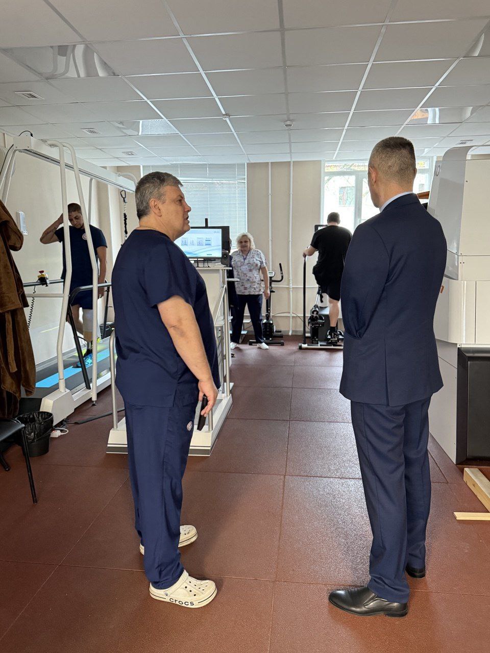 Посетил Донецкий республиканский протезно-ортопедический центр Посетил Донецкий республиканский протезно-ортопедический центр