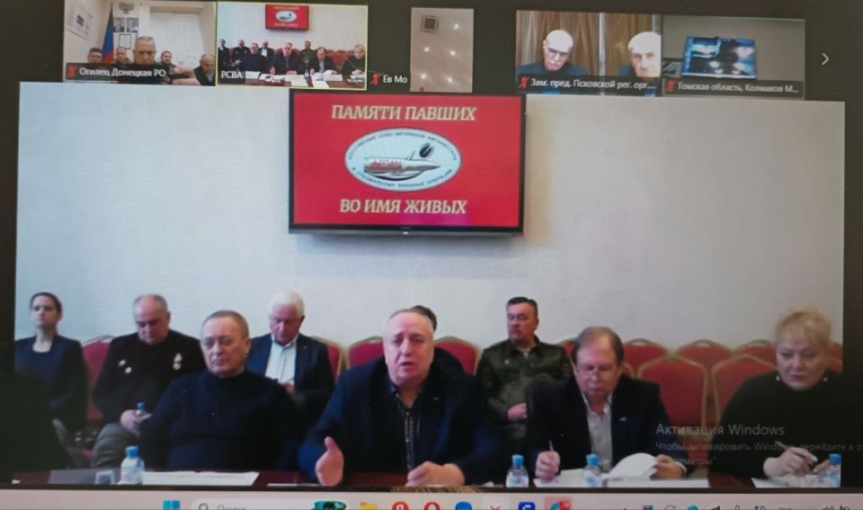 Дмитрий Огилец: Руководство Донецкой республиканской региональной и Нижегородской областной организации "Российский союз ветеранов Афганистана и специальных военных операций" приняли участие в заседание Центрального... Дмитрий Огилец: Руководство Донецкой республиканской региональной и Нижегородской областной организации "Российский союз ветеранов Афганистана и специальных военных операций" приняли участие в заседание Центрального...