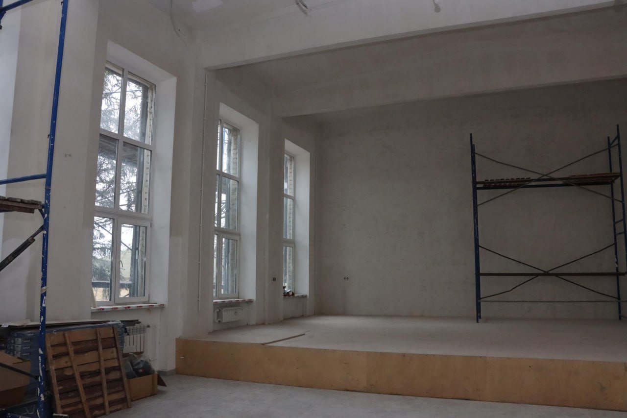 Молодежный центр, который Якутия возводит в Докучаевске, готов на 69% Молодежный центр, который Якутия возводит в Докучаевске, готов на 69%