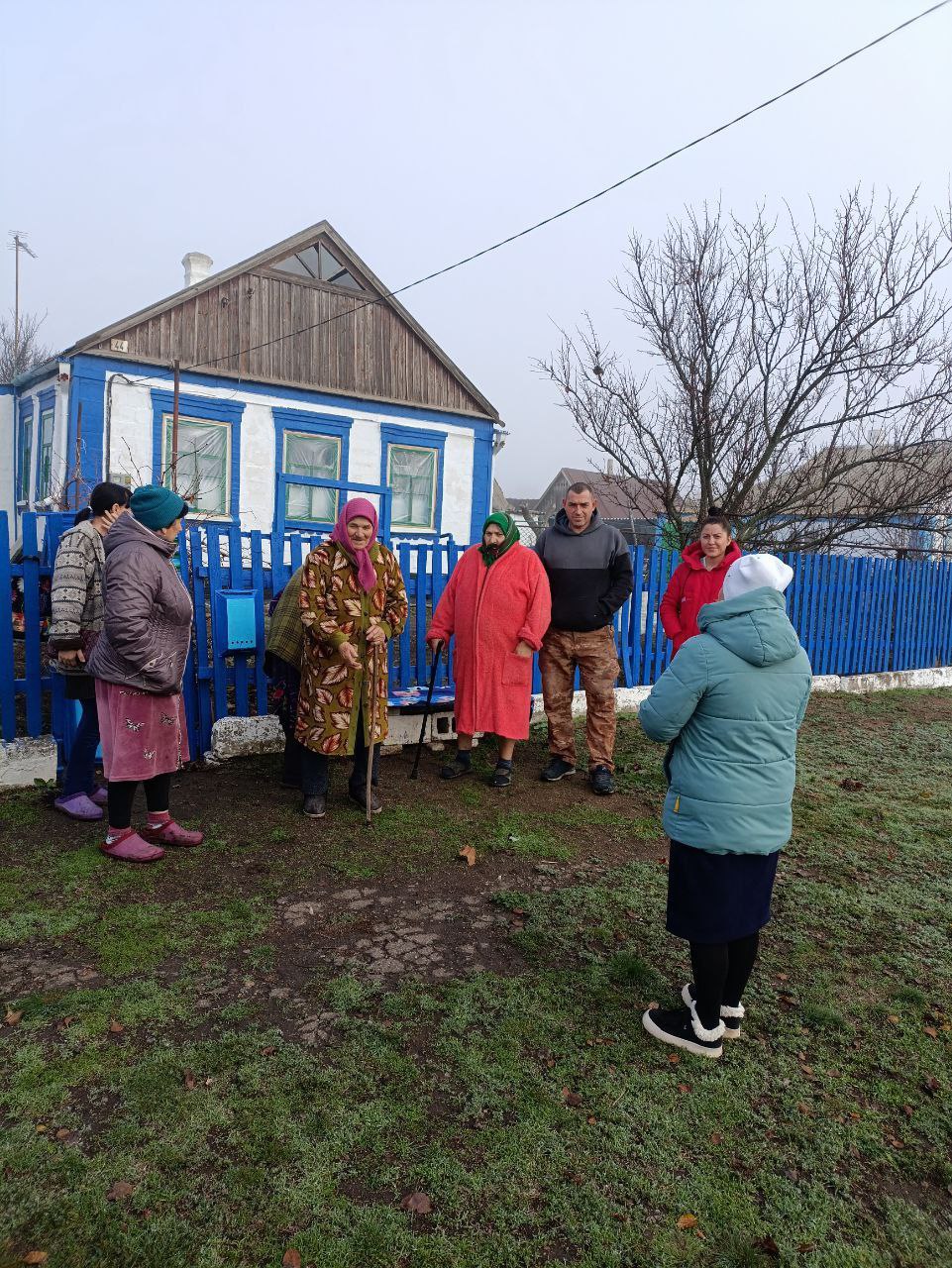 Сегодня и. о. начальника Тельмановского территориального отдела Администрации Тельмановского округа провела встречу с жителями села Таврическое, где были обсуждены следующие актуальные темы: Сегодня и. о. начальника Тельмановского территориального отдела Администрации Тельмановского округа провела встречу с жителями села Таврическое, где были обсуждены следующие актуальные темы:
