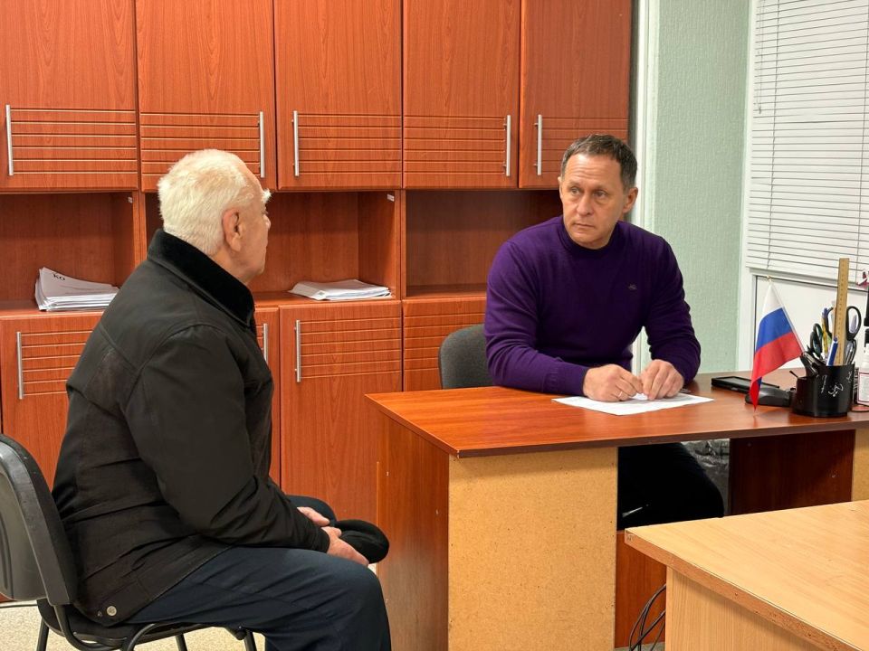 Александр Пеняев: Провел очередной прием граждан Александр Пеняев: Провел очередной прием граждан