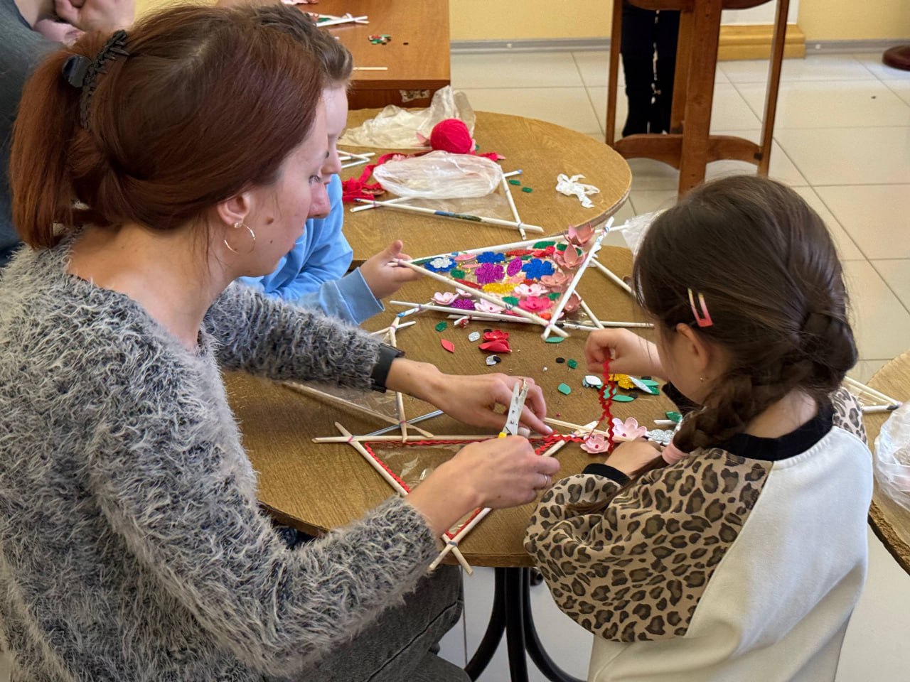Мастер-класс для детей ветеранов в Харцызске Мастер-класс для детей ветеранов в Харцызске