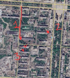 Андрей Филатов: На фото карты. 1 движение нашего бтр