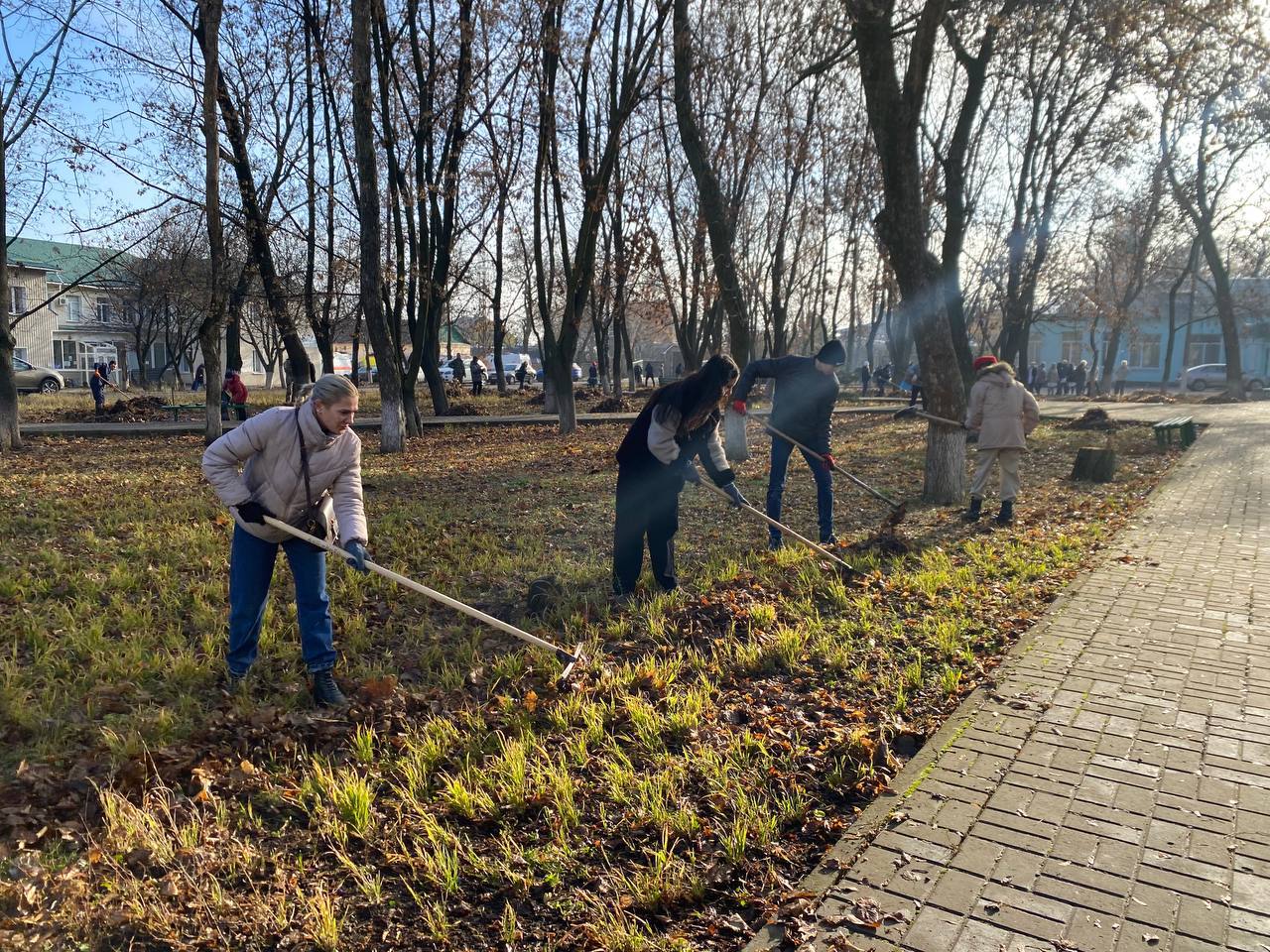 Евгений Поплавский: Чистота общими силами: масштабный субботник прошел на территории ЦГБ Евгений Поплавский: Чистота общими силами: масштабный субботник прошел на территории ЦГБ