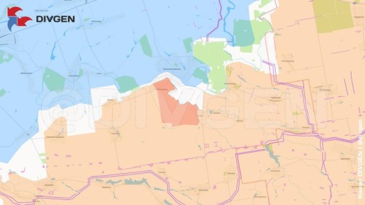 Изменения на карте боевых действий за прошедшие сутки от Divgen