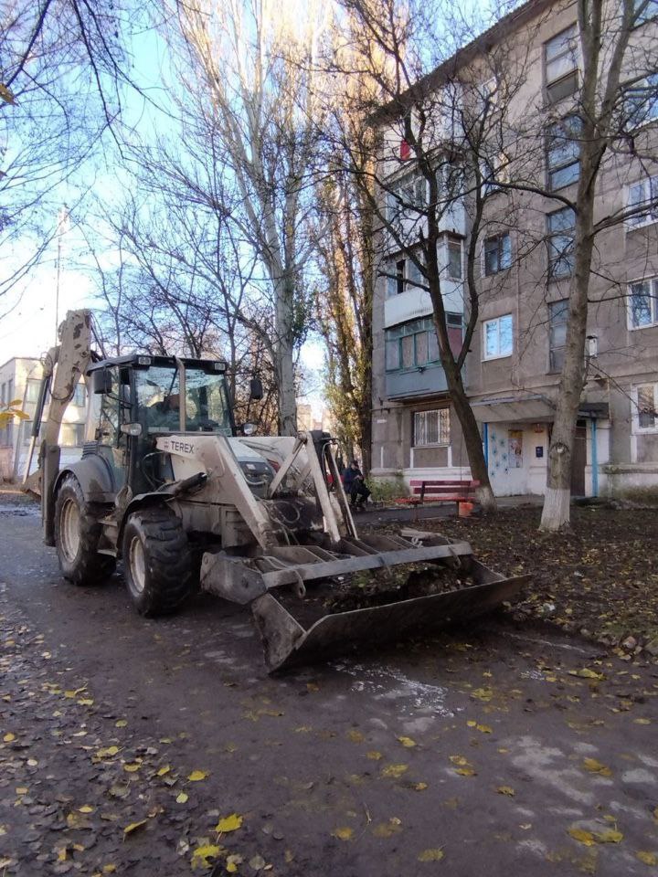 Участки Енакиевского филиала ЕРФ по управлению МКД на общегородском субботнике