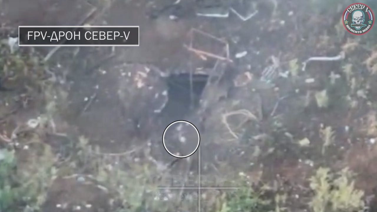 Уничтожение пункта управления ВСУ севернее Часов Яра