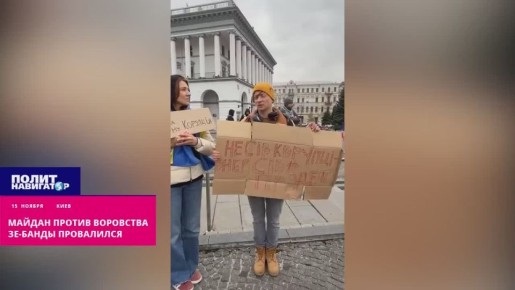 Майдан против воровства Зе-банды провалился