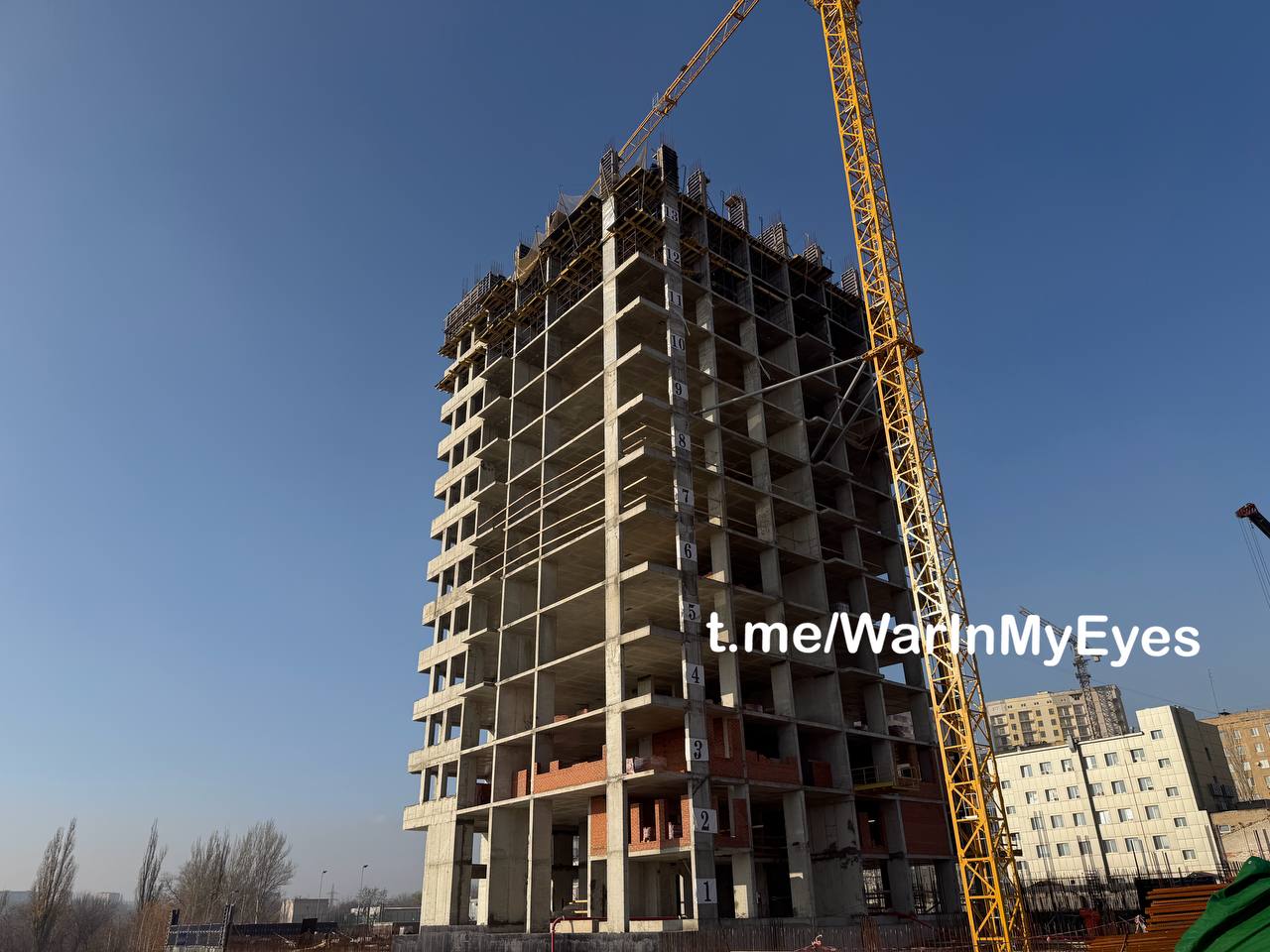 В центре Донецка продолжается строительство ЖК «Первый Триумф» В центре Донецка продолжается строительство ЖК «Первый Триумф»