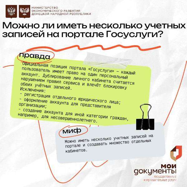 Уважаемые заявители! Рубрика: Правда или Миф?