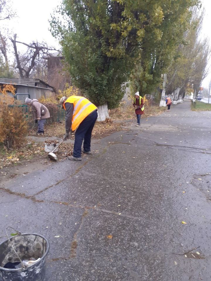 Участки Енакиевского филиала ЕРФ по управлению МКД на общегородском субботнике Участки Енакиевского филиала ЕРФ по управлению МКД на общегородском субботнике