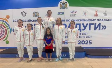 Евгений Ширшов: Команда нашей Республики по синхронному плаванию блестяще выступила на Всероссийских соревнованиях «Выше радуги» в Ханты-Мансийске, завоевав четыре золотые медали!