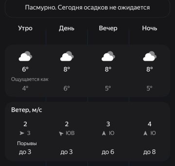 Погода в это ноябрьское воскресенье без сюрпризов