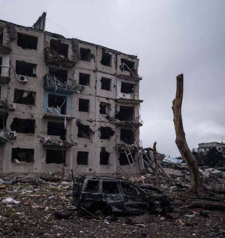 Константиновка. Последствия боев Константиновка. Последствия боев