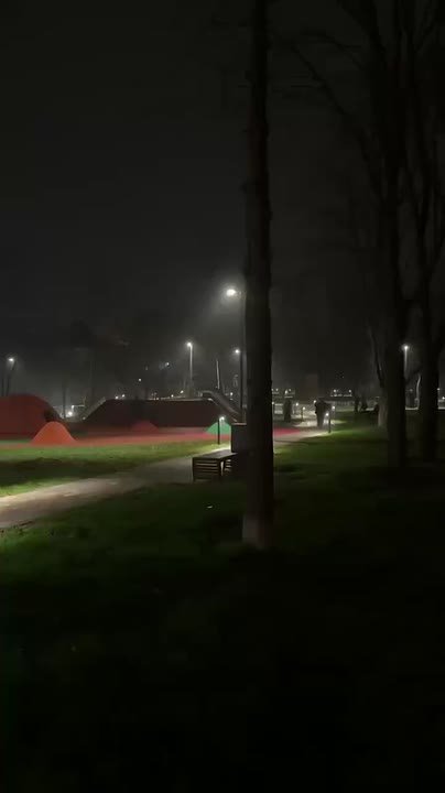 Атмосфера в донецком парке "Гулливер"