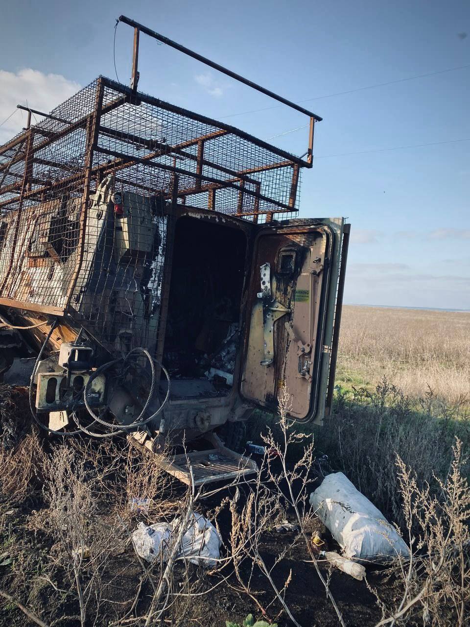 Покровское направление - кладбище металлолома разного производства Покровское направление - кладбище металлолома разного производства