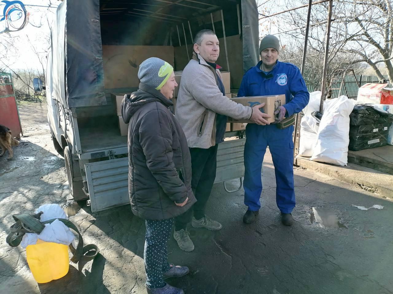 Югра доставила гумпомощь в Новоигнатьевку Югра доставила гумпомощь в Новоигнатьевку