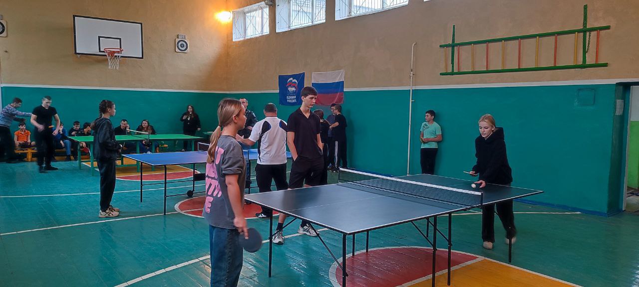 15 ноября в городе Новоазовске сектором физической культуры, спорта и туризма организован открытый турнир по настольному теннису среди юношей и девушек обучающихся образовательных учреждений округа, в рамках проекта... 15 ноября в городе Новоазовске сектором физической культуры, спорта и туризма организован открытый турнир по настольному теннису среди юношей и девушек обучающихся образовательных учреждений округа, в рамках проекта...
