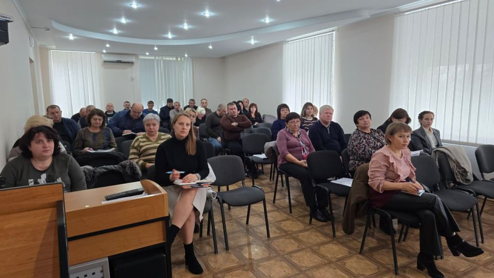 Николай Михайлов: Провел аппаратное совещание с руководителями структурных и территориальных подразделений Администрации Старобешевского муниципального округа, учреждений, организаций, предприятий Николай Михайлов: Провел аппаратное совещание с руководителями структурных и территориальных подразделений Администрации Старобешевского муниципального округа, учреждений, организаций, предприятий